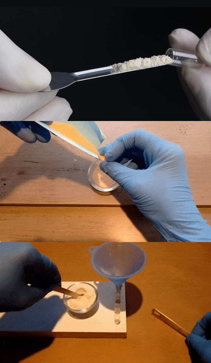 scoop paper funnel method